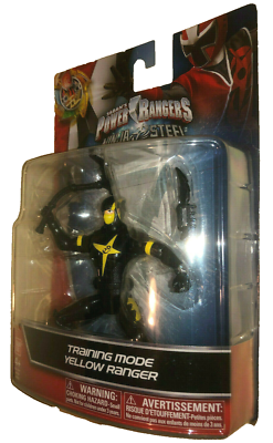 Power Rangers Ninja Steel Yellow Ranger Training Mode figure