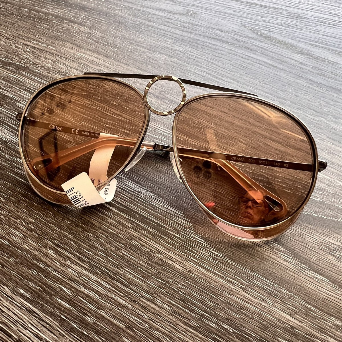 クロエRemie 61mm Aviator Sunglasses