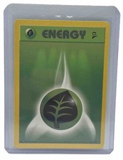 Grass Energy #127 Pokemon Base Set 2 LP