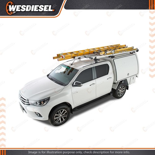 Rhino Rack Flexible Ladder Rail Mounts Fixed across Multi Slide Ladder Loaders - Picture 6 of 6