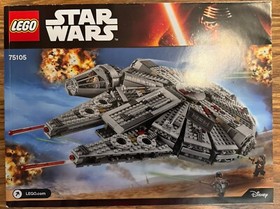 LEGO 75105 Star Wars: Millennium Falcon w/ Rey, Finn, Chewbacca, Han Solo, BB-8!