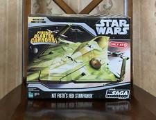 Star Wars Clone Wars KIT FISTO S JEDI STARFIGHTER Target Exclusive TSC