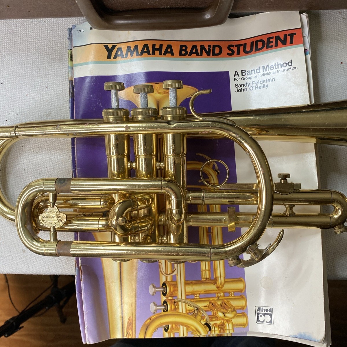 Beautiful Original 1970 Holton Collegiate C602 USA Cornet - GREAT