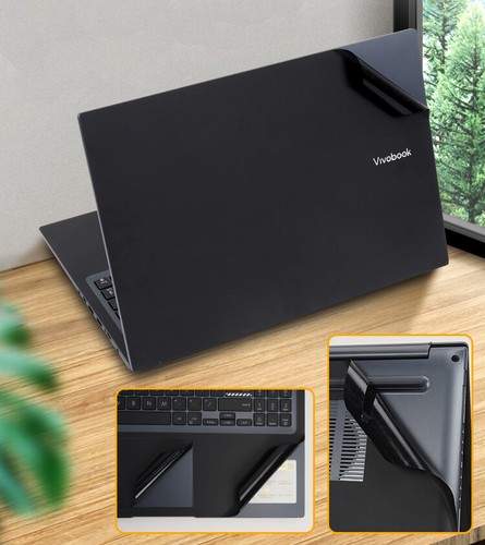 Carbon Vinyl Sticker Skin Decals Cover for ASUS Vivobook S 14 OLED K3402Z K3402 - Photo 6/37