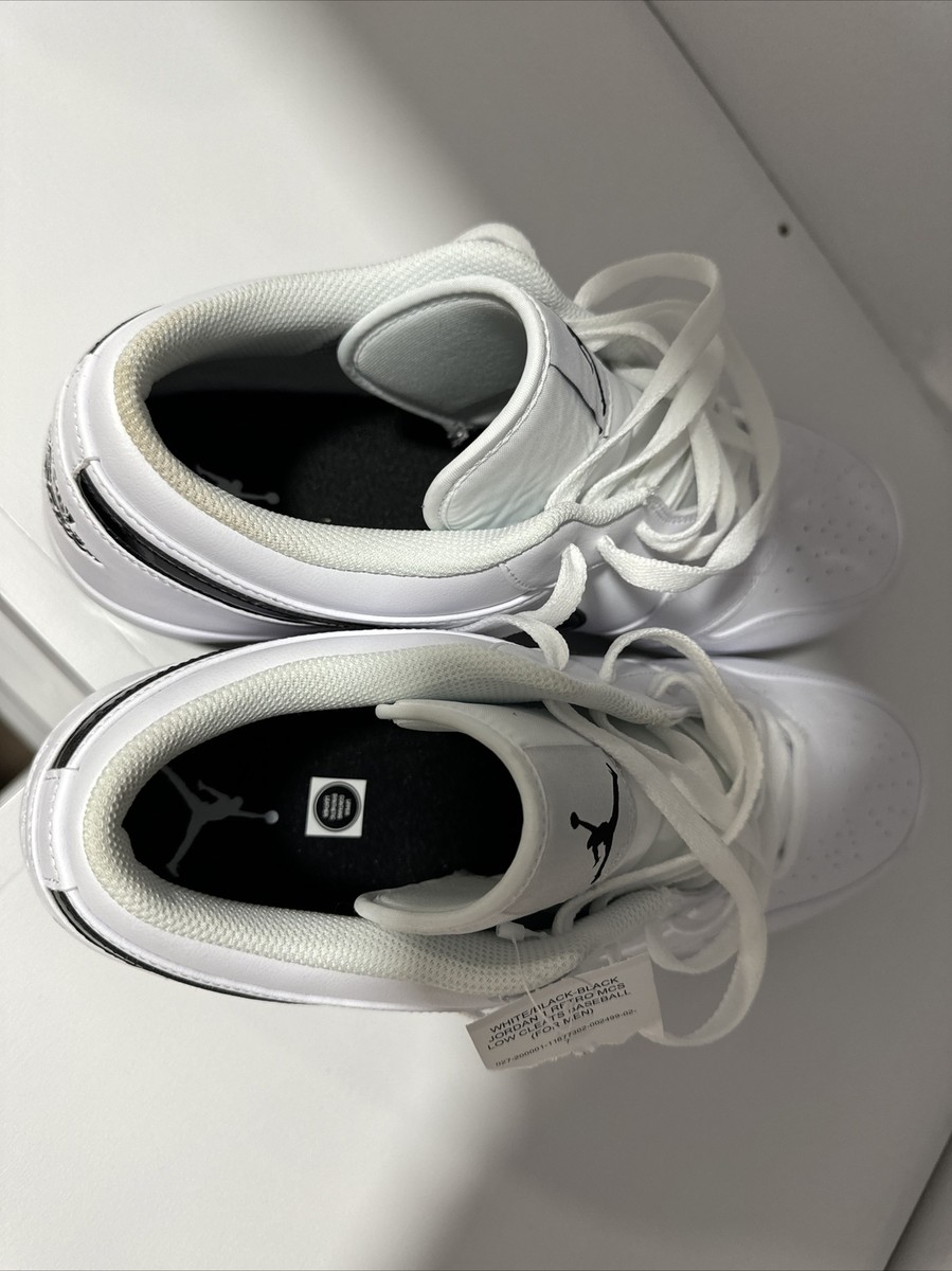 Jordan 1 Retro MCS LOWポイントホワイト Jordan 1 Retro MCS Low Men's Baseball Cleats – Midway Sports