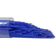 Oceanside Stringers Approx.1/25"DIA.x17"L. Dark Blue Opal 5OZ. Tube 96 COE.