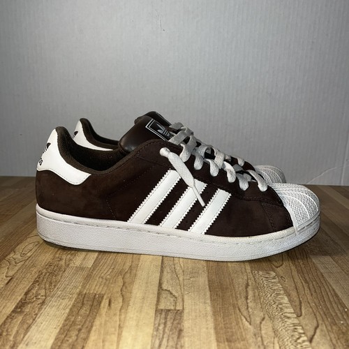 Adidas Superstar Shell Toe Suede Brown 