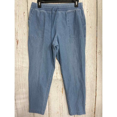 Uniqlo Women M Pull On Cropped Pants 