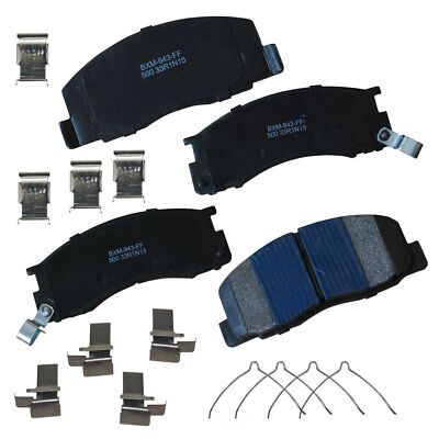 Disc Brake Pad Set-Premium Semi-Metallic Bendix SBM500 fits 91-96 Toyota Previa