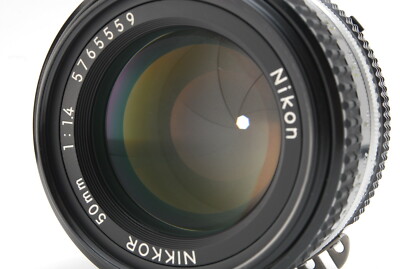 Near Mint+++】Nikon Ai-S Nikkor 50mm f/1.4 MF Lens from Japan 