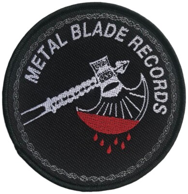 METAL BLADE RECORDS - Axe - 9,5 cm - Patch - 169194