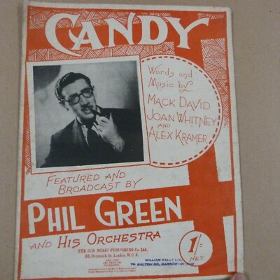 Liederblatt CANDY Phil Green 1944 #27.04.2021-a