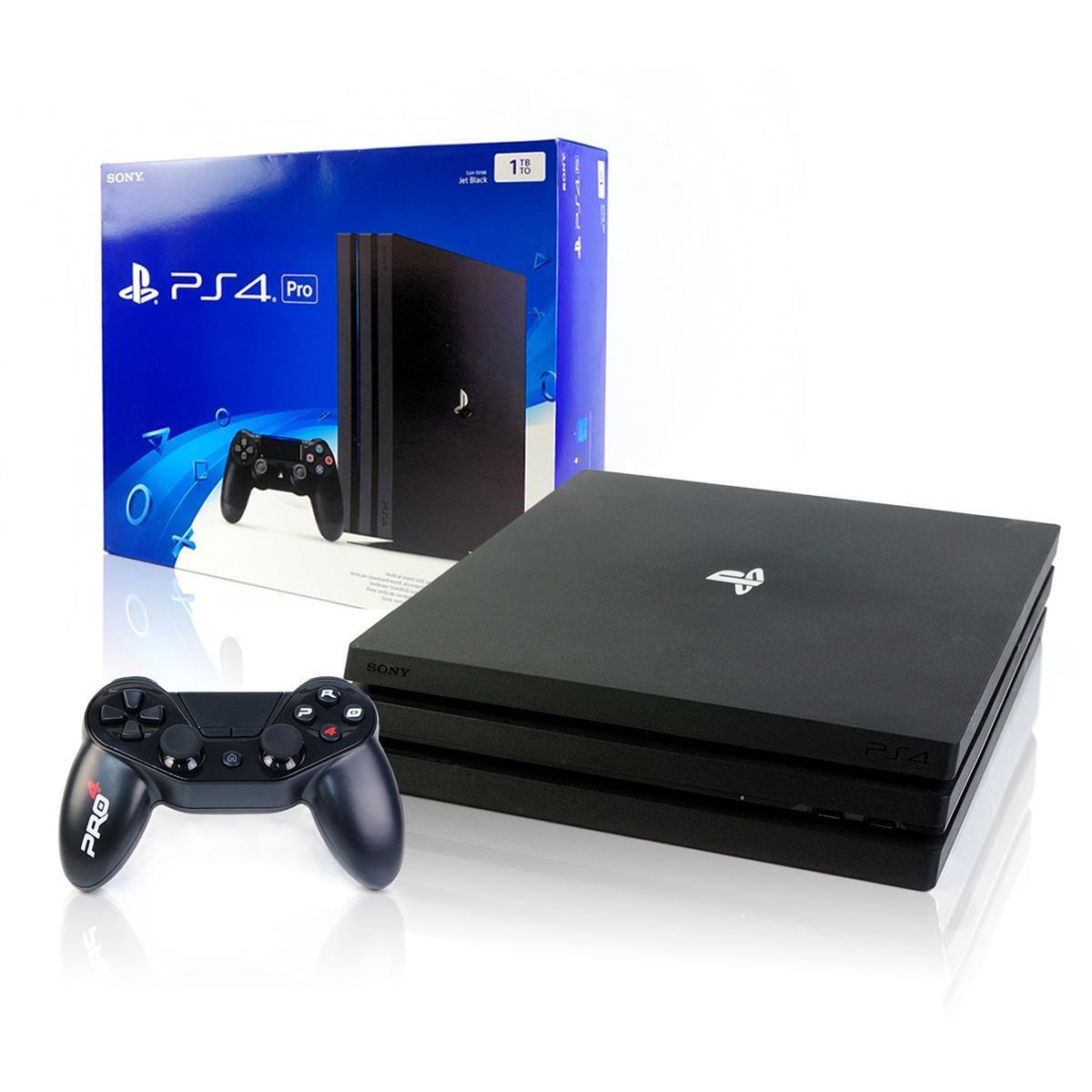 SONY PS4 PRO Konsole 1TB + NEUER Controller - Spielkonsole Zustand