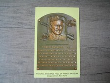 National Baseball Hall of Fame Postcard-Tyrus Raymond “Ty” Cobb Elected 1936
