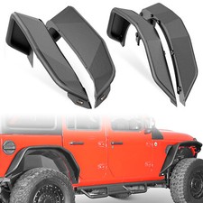 Tube Frontrear Fender Flares For 18-2026 Jeep Wrangler Jl W Turn Signal Lights