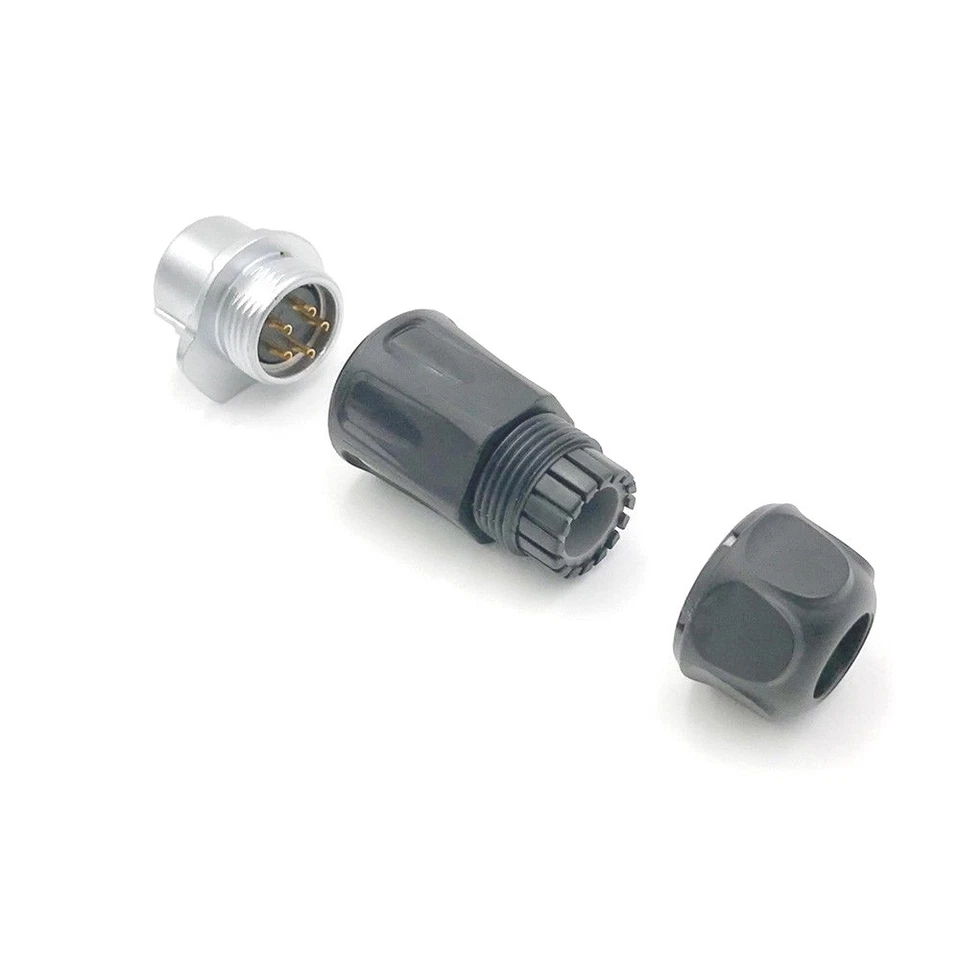 CNLINKO 5 Pin Power Circular Connector Male Dock Plug Waterproof Outdoor IP67 - Image 2 of 3
