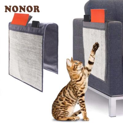 Nonor Katzenkratzer Sisal Matte Brett Katzen Pfote Spielzeug Nägel schärfen Schaber Sofa Möbel