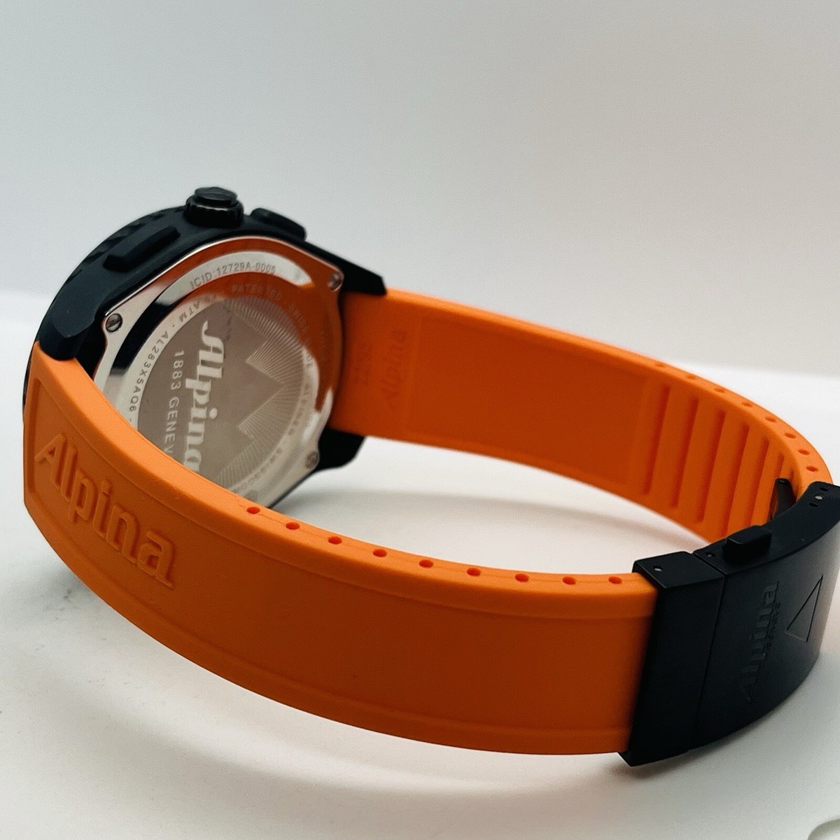 Alpina AlpinerX HSW Men's Sapphire Orange Swiss Made 45mm