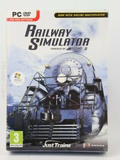 PC CD DVD Railway Eisenbahn Simulator Box Software NEU Verschweißt Englisch