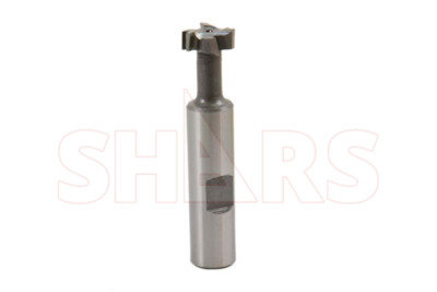 9/16'' Cut Dia. 15/64'' Cutting Width Staggered Teeth HSS T-Slot Cutter !}