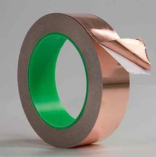 New 1pc Double-sided conductive pure copper foil tape Conductive adhesive tape