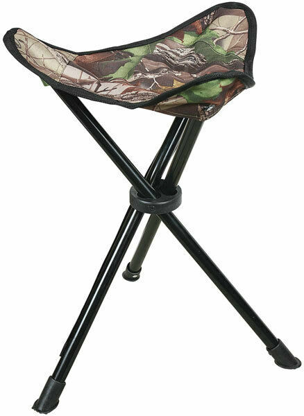 three legged hunting stool