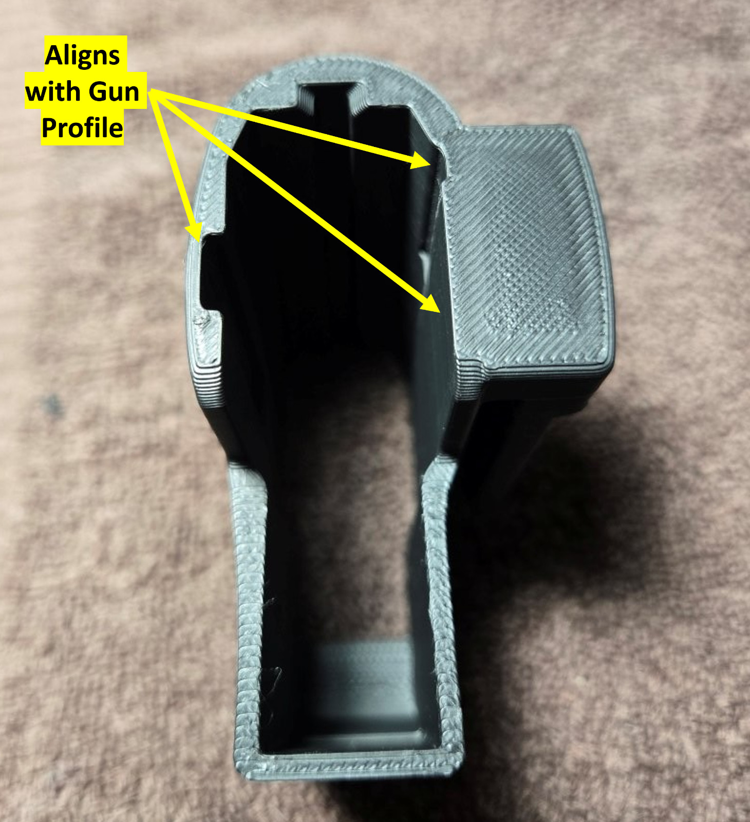 TAURUS PT738 TCP 380 acp Holster IWB In Waistband conceal carry Made in USA