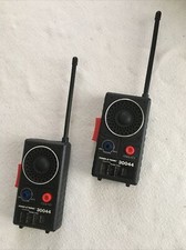 Power Tronic 30044 Battery Operated Pair Walkie Talkies   1988 W/ Morse-code
