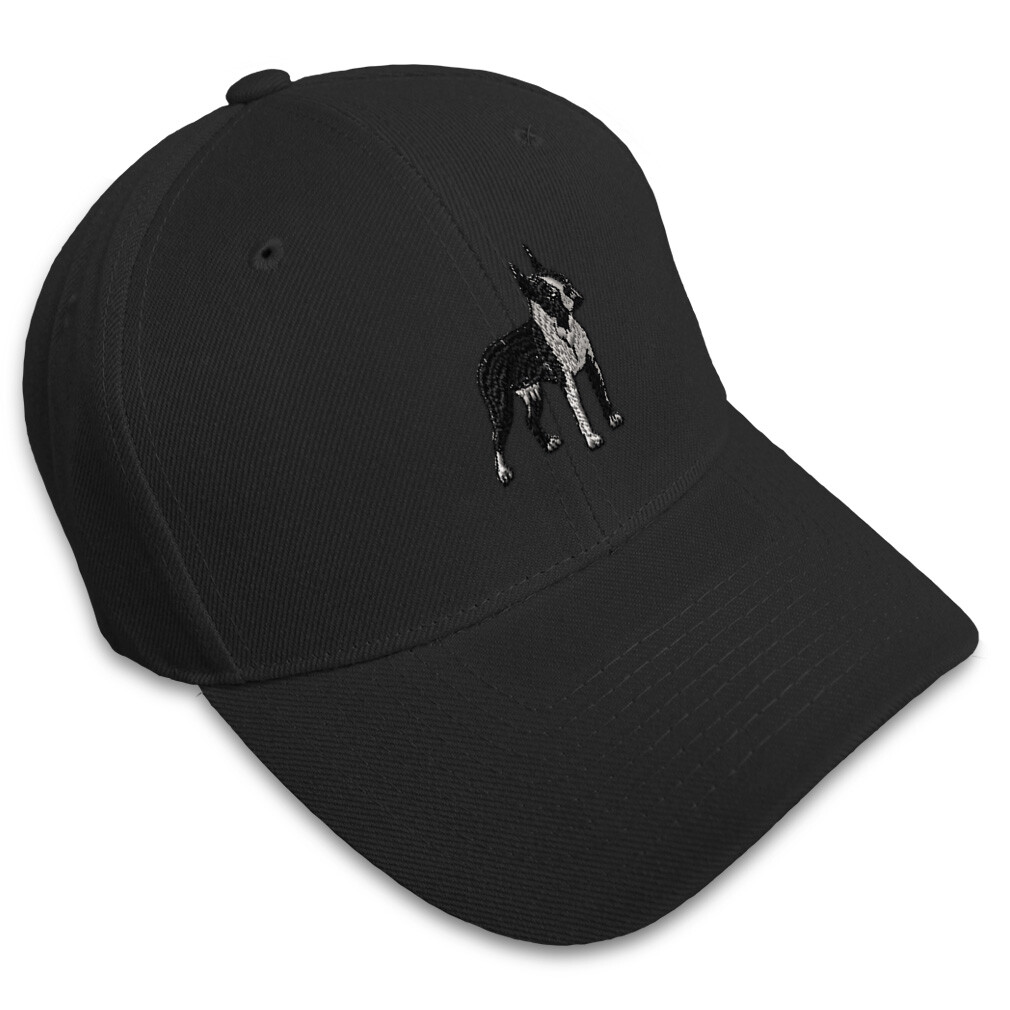 Boston Terrier Embroidered Baseball Cap for Men and Women-image
