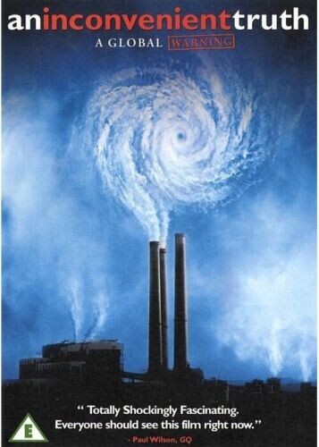 AN INCONVENIENT TRUTH A GLOBAL WARNING PARAMOUNT UK DVD NEW AND SEALED