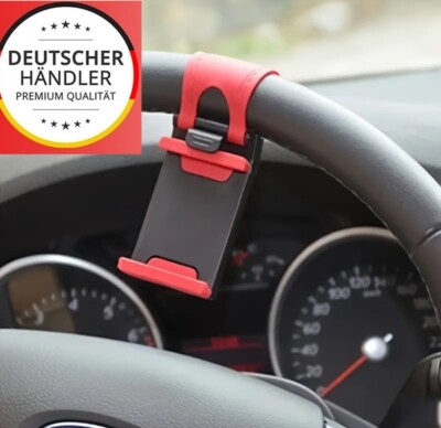 Universal Auto KFZ Handy IPhone Lenker Halter Lenkrad Halterung für Smartphone