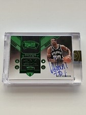2021 22 Panini Eminence David Robinson Quad DIAMOND DYNASTY AUTO #d 1/3 Spurs