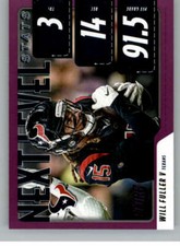 2020 Score Next Level Stats Purple #NLS-WF Will Fuller V Houston Texans