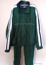 Vintage 90's USA Olympic JC Penney Track Suit XL Green Zip Up Lined Jacket/Pants