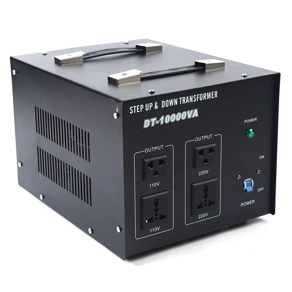 5000W/8000W 110V To 220V Step-Up Down Dual Voltage Transformer Power Converter - Image 2 of 4
