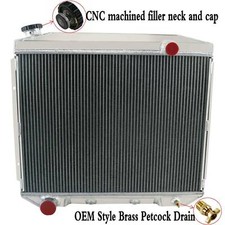 3 Rows Radiator for 1957 1958 1959  Ford Fair...