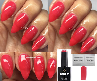 Bluesky UV/LED Härtungsgel Nagellack 'Rosenknospe' – Langanhaltend, Vegan, 60 Sekunden Härtung