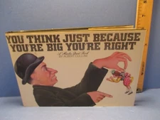 nonfiction YOU THINK JUST BECAUSE ... signed by ALBERT CULLUM 1976 Harlin Quist