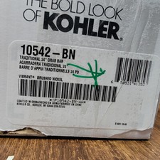 Kohler Traditional 24 Inch ADA and ANSI Compliant Grab Bar K-10542-BN