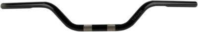 Thrashin Supply Black Mid Bend OG Motostyle 1'' Handlebar Harley FX FL TSC27001