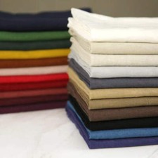 22 Colors / Alim Solid 100 Linen Fabric