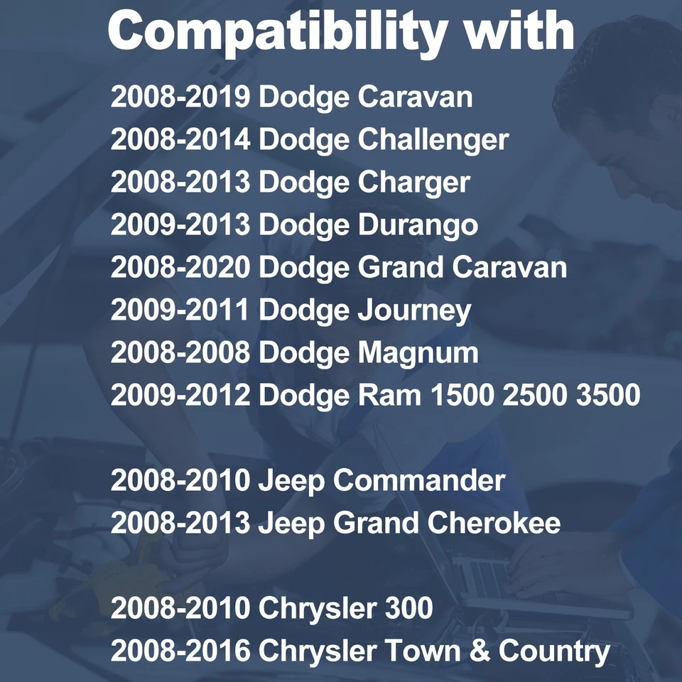 Remote Key fob Kit Tool For 2009-2012 Dodge Ram 1500 Grand Caravan Journey Foto 2 de 4