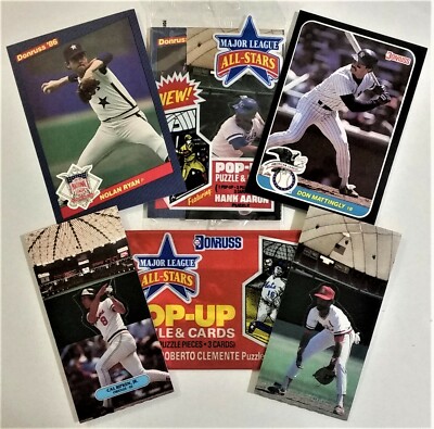 1986*1987 Donruss All-Stars & Pop-Ups *Pick A Player* Pack Fresh, 10+ Ship FREE!