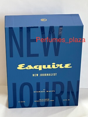 Michael Malul Esquire New Journalist Men Eau de Parfum Spray 3.4 oz/ 100ml NIB