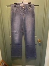 Politix Men's 5-Pocket Denim Boot-Cut Jeans Mid-Rise Stretch Blue Size 32x33