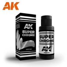 AK Interactive AK9198 - Super Chrome 60ml - N...