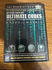 Action Replay Ultimate Codes For Enter The Matrix PlayStation 2 (PS2, Codes)