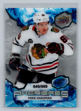 2021-22 Upper Deck Ice - Ice Premieres Mike Hardman #649/999 (RC)