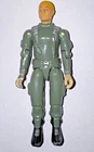 VTG 1982 GI Joe Straight Arm Hawk V1 Figure Hasbro BROKEN THUMB READ