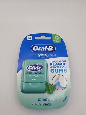 Oral B Glide Pro Health Comfort Plus Floss Mint  43.7 yd ORIGINAL VERSION